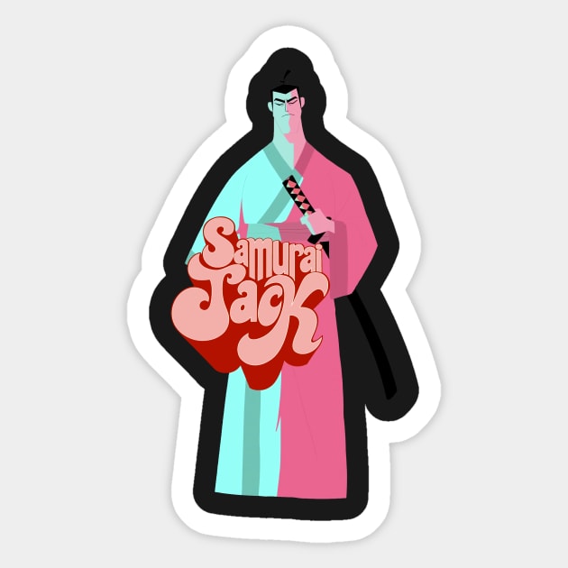 samurai jack Sticker by MrBeatz